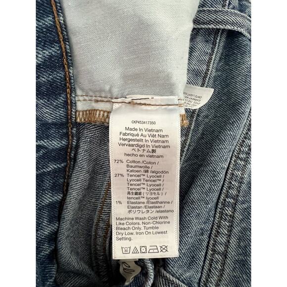 Madewell Womens The Perfect Jean Cutoff Shorts Blue Denim Size 25 - Picture 6 of 6